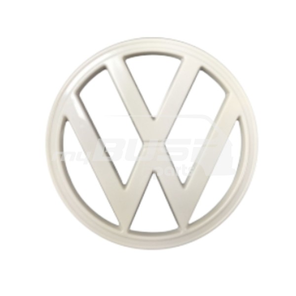 VW Zeichen pastellweiß passend für VW T2 8/72-7/79