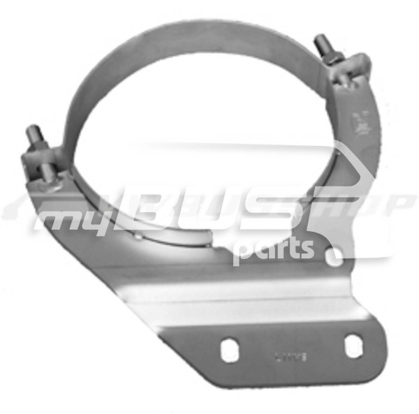Holder with strap stainless steel left suitable for VW T3 WBX 2WD rear silencer