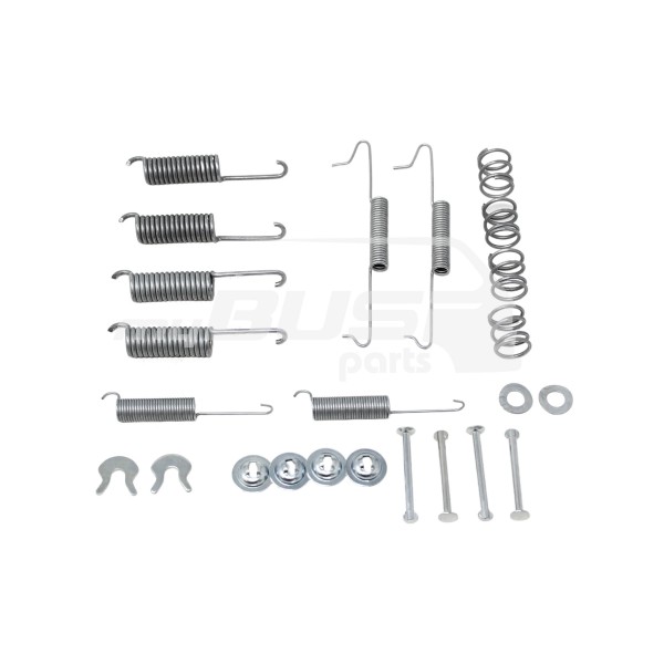 Federsatz Anbausatz für Bremsbacken hinten passend für VW T3 2WD und Syncro 14 Zoll