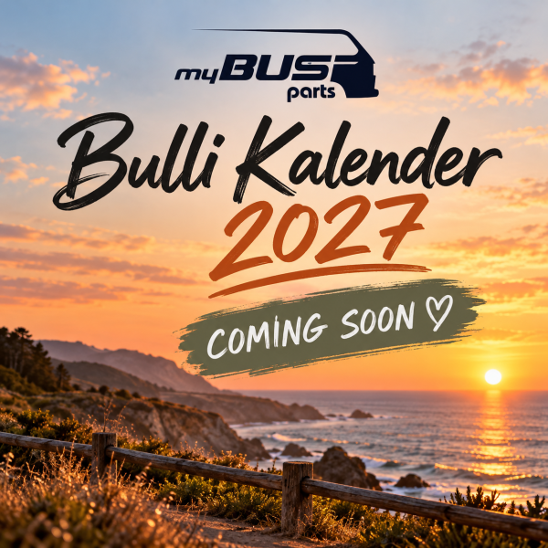 My Bus Parts Bulli Kalender 2027 JETZT VORBESTELLEN