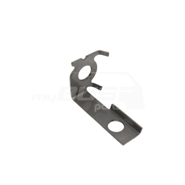 Bracket for brake hose front left made of stainless steel suitable for VW T3