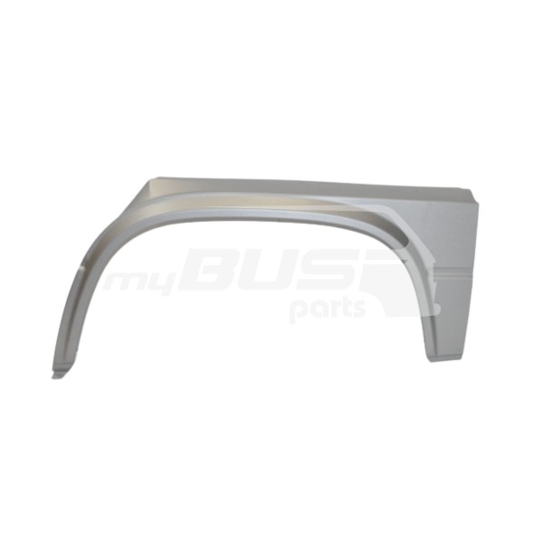 Reparaturblech Radlauf hinten links mit 8 cm Falz nach innen passend für VW T3