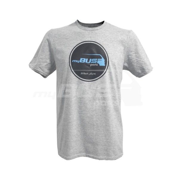 Men T-Shirt My Bus Parts gray