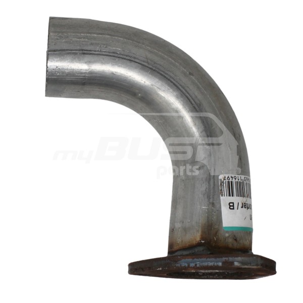 Tailpipe suitable for VW T3 1,6 TD JX