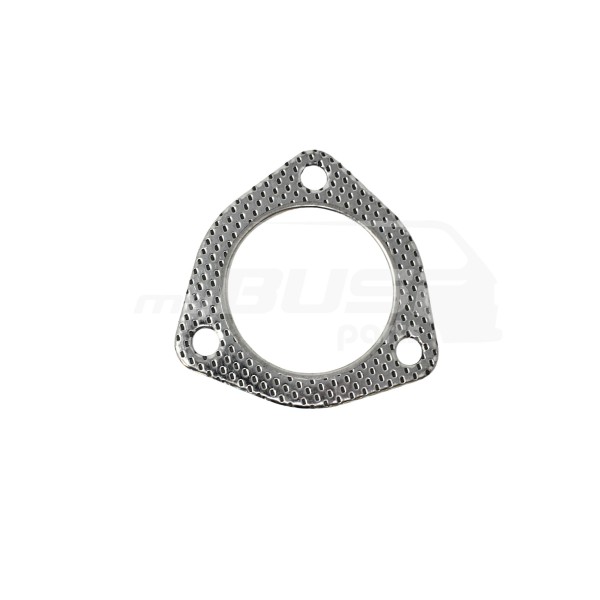 Seal between rear silencer suitable for VW T3 MV SS and catalyst