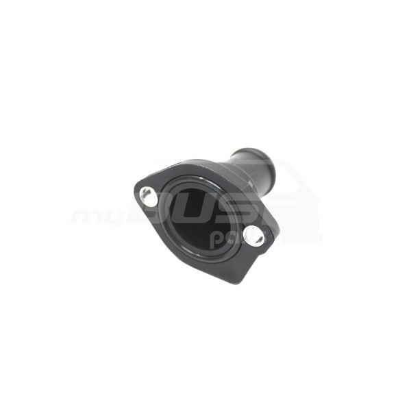Coolant flange at the front of the cylinder head with sealing ring suitable for VW T3 KY