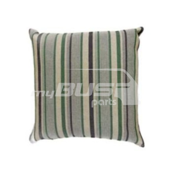 Kissen T3 Joker braun-grün ca. 38x38cm passend für VW T3 Westfalia