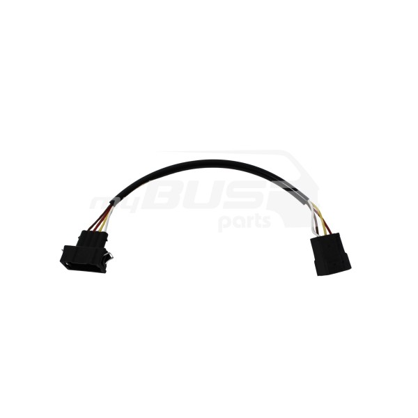 Adapter cable set for mounting the servomotor E 019 for the central locking compartible for VW T3