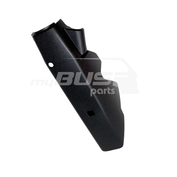 Covering steering column lower part black