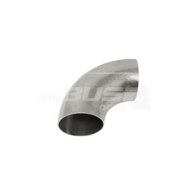 Edelstahlbogen passend für VW T3 60mm 90 Grad 1,5mm Wandung