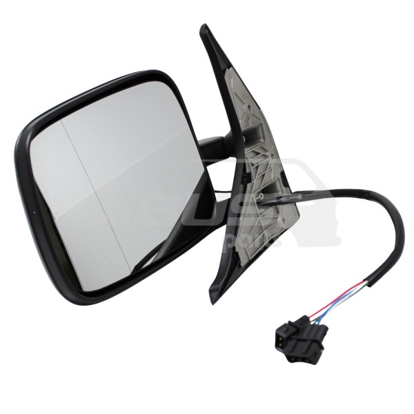 Aussenspiegel links schwarz 09/90-04/03 passend für VW T4