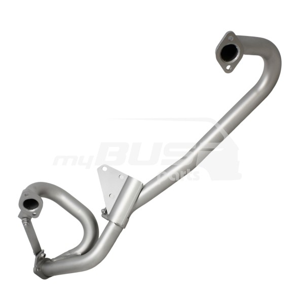 Exhaust pipe front made of stainless steel suitable for VW T3 WBX