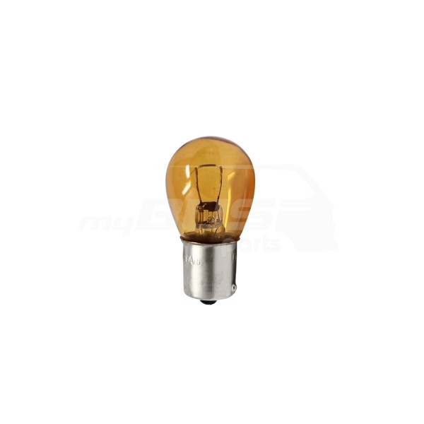 Glühlampe für Blinker 21W 12V Gelb mit gegenüberliegende Pins