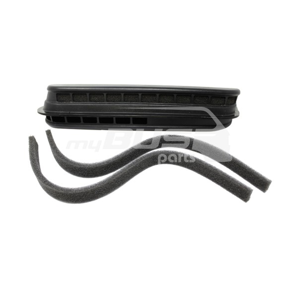 set of filter strips for forced ventilation compartible for VW T3 T4