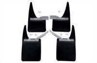 mudflap set 4 piece mounting kit made of stainless steel compartible for VW T3