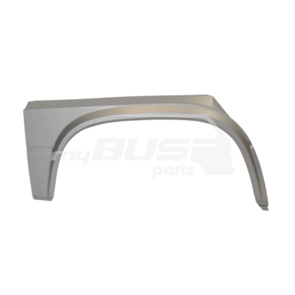 Reparaturblech Radlauf hinten rechts mit 8 cm Falz nach innen passend für VW T3