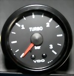 VDO boost pressure gauge 52mm