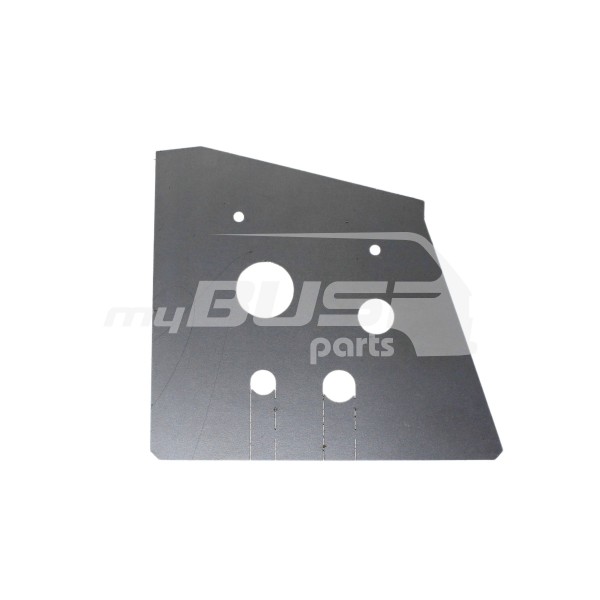 Reparaturblech Bodenblech hinten rechts Klimaleitung mit Öffnung passend für VW T4