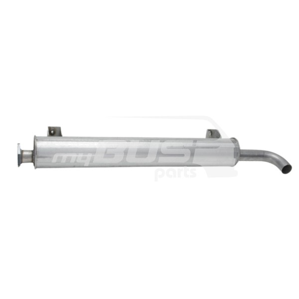 Rear silencer suitable for VW T3 KY 1.7 diesel flanged