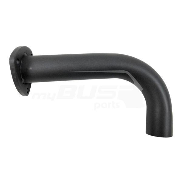 Tailpipe stainless steel black matt suitable for VW T3 WBX