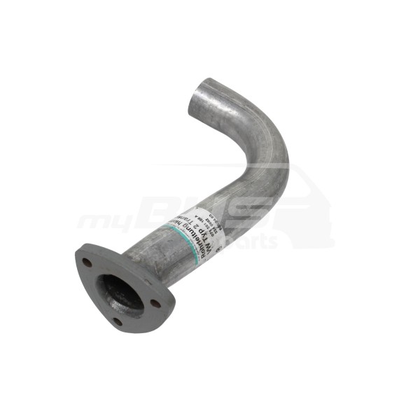 Tailpipe for silencer suitable for VW T3 diesel CS engine