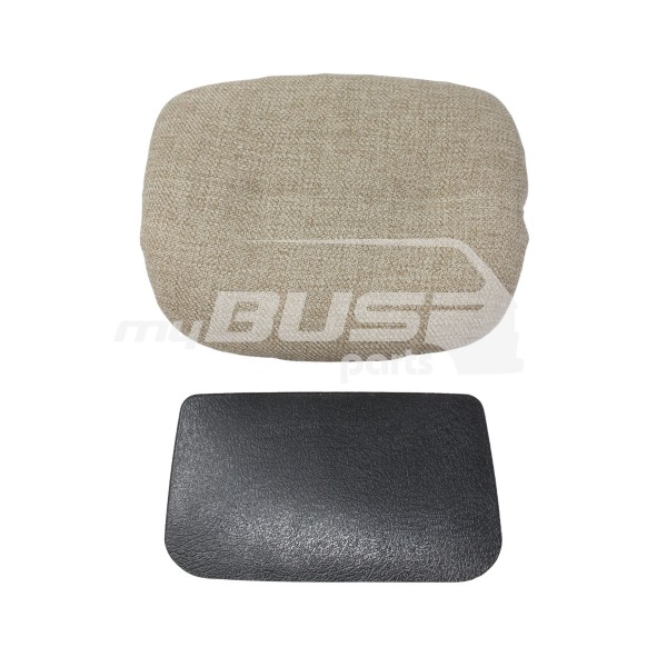 Kopfstützeneinsatz mit Bezug Beige komplett passend für VW T3