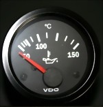 VDO Öltemperaturanzeige 52 mm passend für VW T3