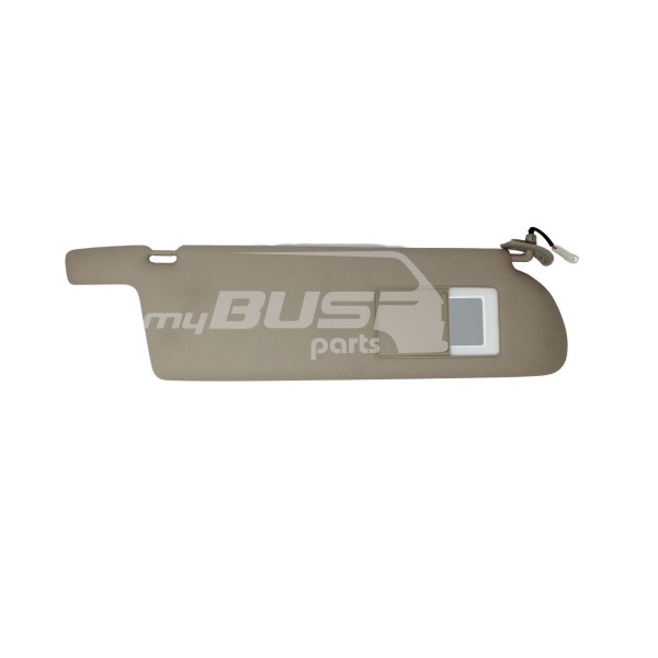 sun visor right beige compartible for VW T4