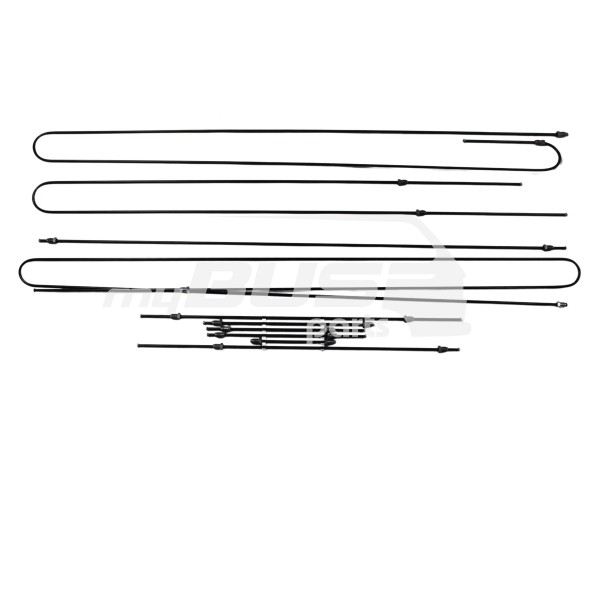 Syncro no ABS brake line set compartible for VW T3