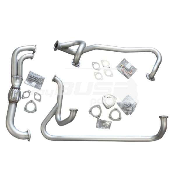 Exhaust pipe kit with side pipe stainless steel suitable for VW T3 WBX 2 WD DJ DG