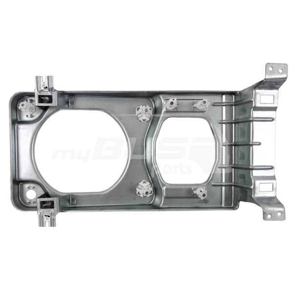 support frame for double headlights on the right including adjusting screw compartible for VW T3