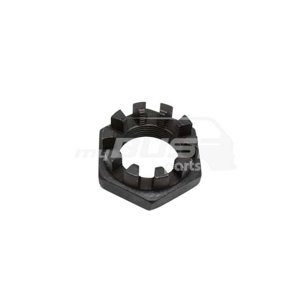 Crown nut for mounting rear wheel bearing compatible for VW T3