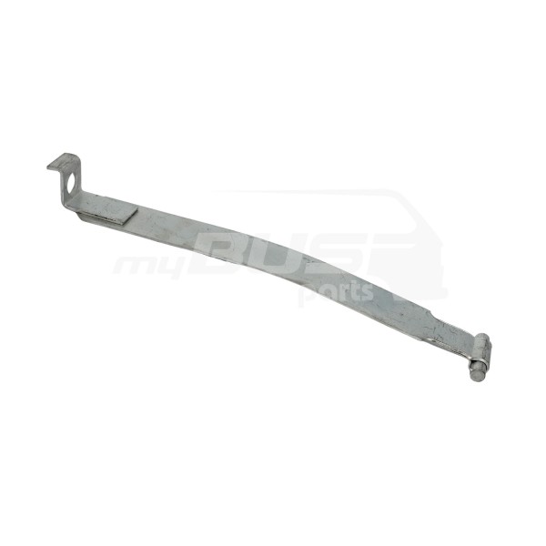 Strap retaining strap end silencer suitable for VW T3 WBX 2WD Syncro