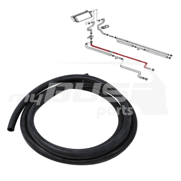 cooling water hose heating hose heating supply compartible for VW T3