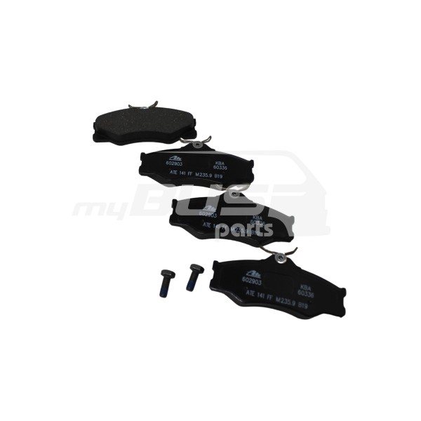 2WD Syncro 14 16 inch brake linings set front copartible for VW T3