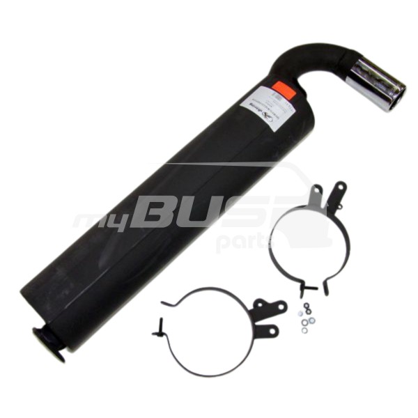 Sports rear muffler VA with ABE suitable for VW T3 DJ DG engine only Syncro