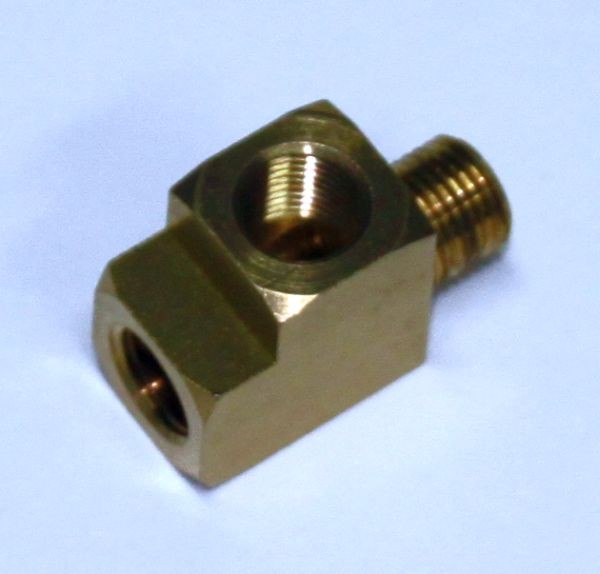 adapter for screwing in oil temperature sensor