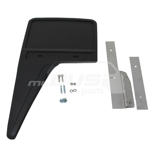 mud flaps front right mounting kit made of stainless steel compartible for VW T3
