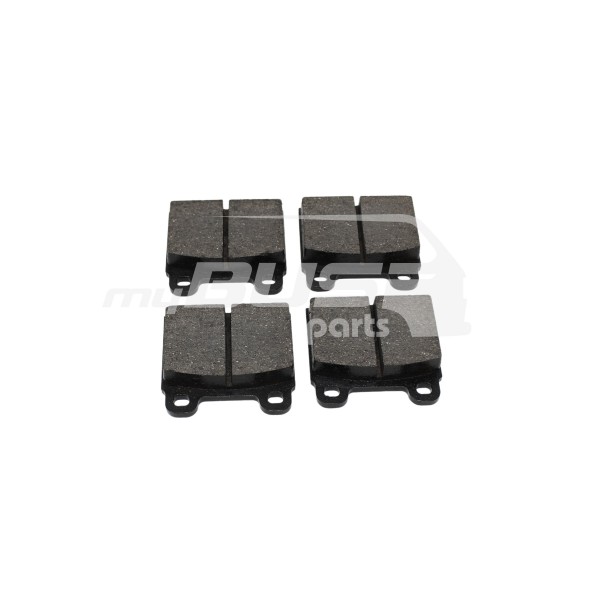 brake pads front axle four piece set compartible for VW T3