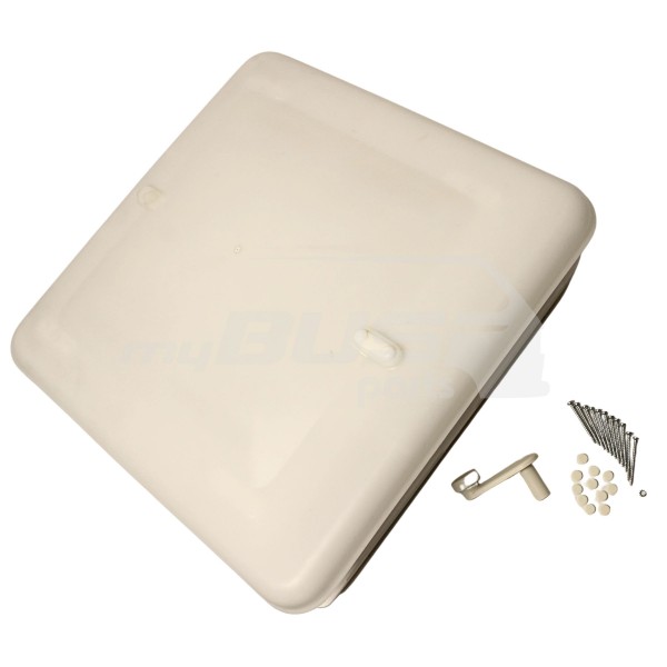 Dachentlüfter Joker Hochdach Kurbelführung 39 mm für VW T3 Westfalia T4 California/ LT ohne Netz