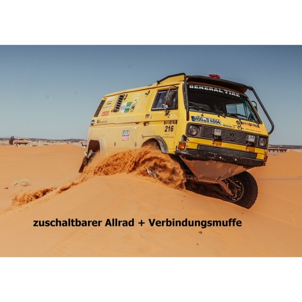 Syncro switchable allwheel drive und connection sleeve Visco compartible for VW T3