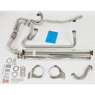 Stainless steel exhaust system suitable for VW T3 Syncro DJ DG