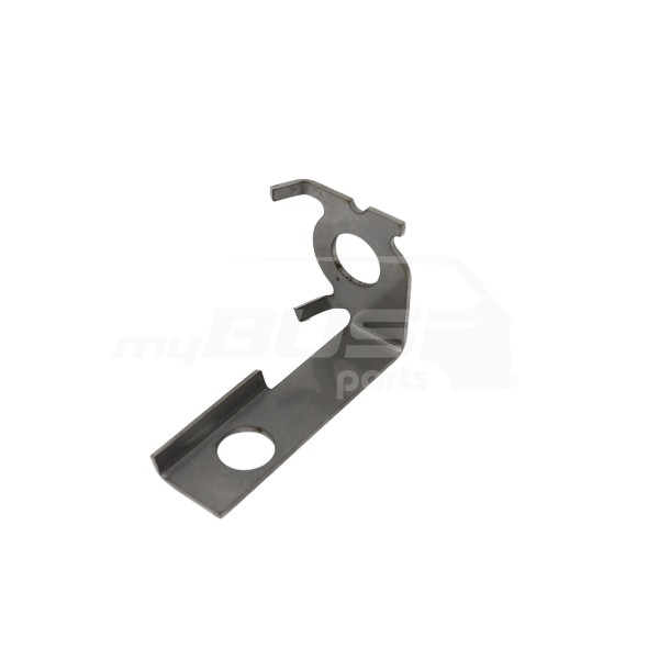 Bracket for brake hose, front right, made of stainless steel, suitable for VW T3
