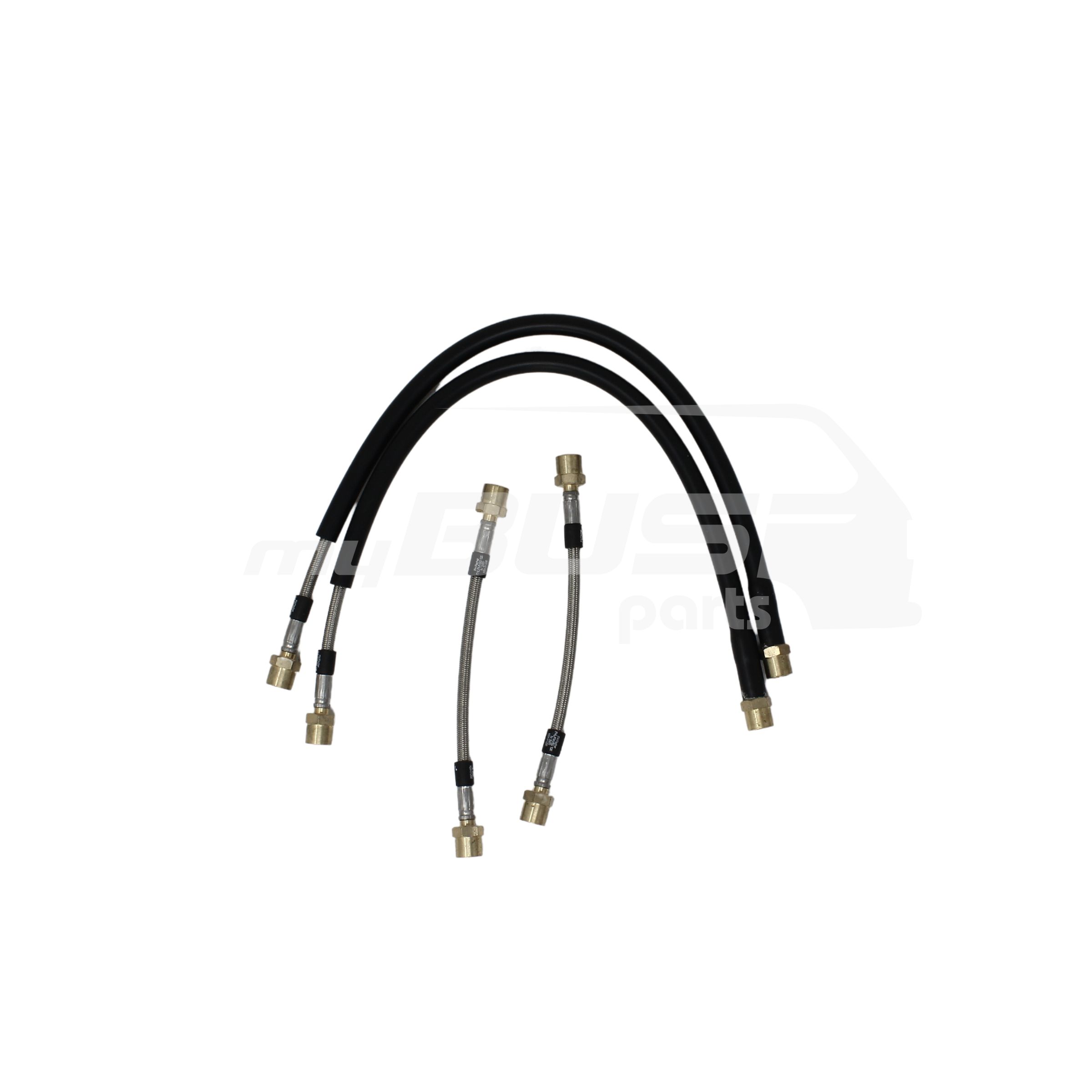 stainless steel brake pipe kit 2WD compartible for VW T3 My Bus Parts EN