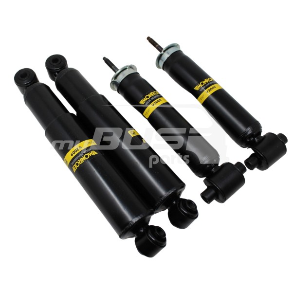 reinforced shock absorbers front und rear Monroe Van Magnum 2 WD compartible for VW T3