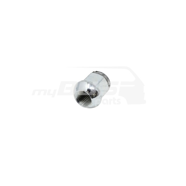 wheel nut for Mefro steel wheel,closed, galvanized compartible for VW T3