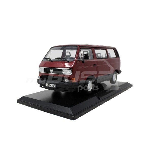 Modellauto VW T3 Multivan Tizianrot 1:18