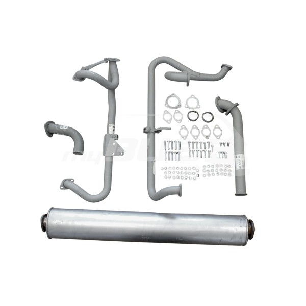Schalldämpferanlage Komplett inkl Dichtsatz passend für VW T3