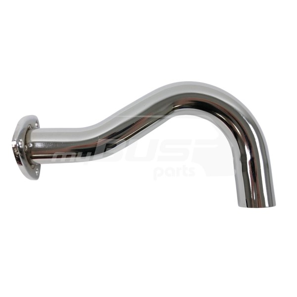 tailpipe exhaust pipe stainless steel chrome plated for the DH 1.9 compartible for VW T3