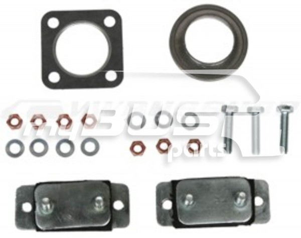 Mounting kit seal kit suitable for VW T3 KY 1.7 Ltr Muffler system